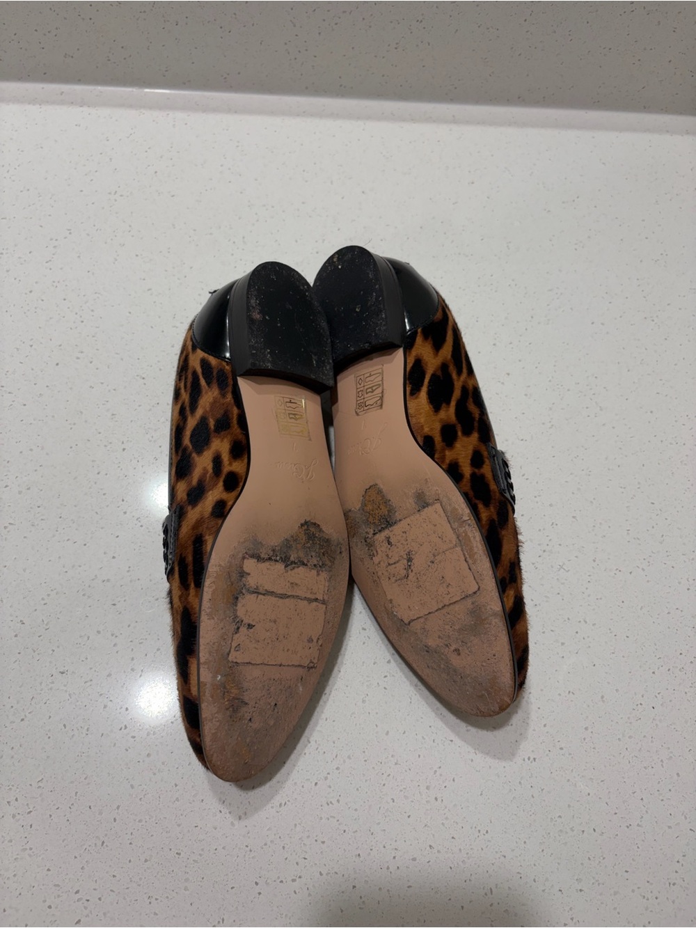 J. Crew Women’s Leopard Print Penny Loafers - Brown/Black - Picture 4 of 6